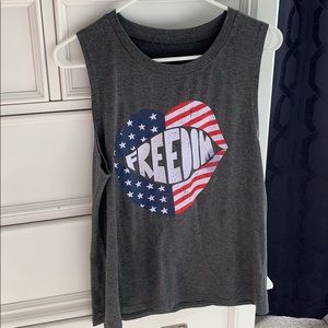 🔴⚪️🔵 Women’s Freedom Lips tank 🔴⚪️🔵